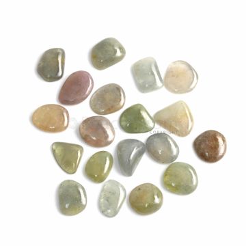 19 Pcs - Medium Tones Multi-Sapphire Slices - 253.52 ct. - 16.8 x 12.5 mm to 23 x 14.3 mm (MSPS1013)
