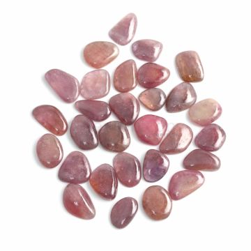 29 Pcs - Medium Tones Multi-Sapphire Slices - 362.09 ct. - 14.7 x 13 mm to 23 x 13.5 mm (MSPS1016)