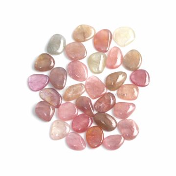 29 Pcs - Medium Tones Multi-Sapphire Slices - 314.53 ct. - 16.2 x 11.5 mm to 19.1 x 11.6 mm (MSPS1024)