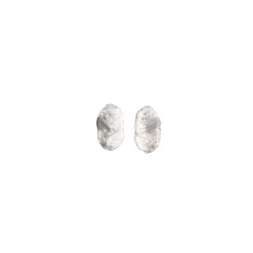 2 Pcs. - 3.33 cts. - Grayish White Diamond Slices - 20.33 x 10.97 x 0.66 mm to 20 x 11.45 x 0.63 mm (DS1158)