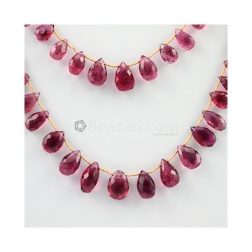 7 to 14.50 mm - 2 Lines - Tourmaline Drops - 160.00 carats (ToDr1001)