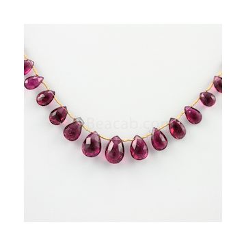 6.50 to 15 mm - 1 Line - Tourmaline Drops - 72.50 carats (ToDr1003)