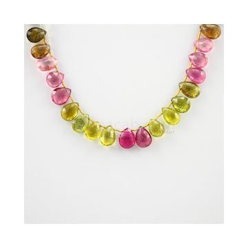 11.50 to 12 mm - 1 Line - Tourmaline Drops - 89.50 carats (ToDr1008)