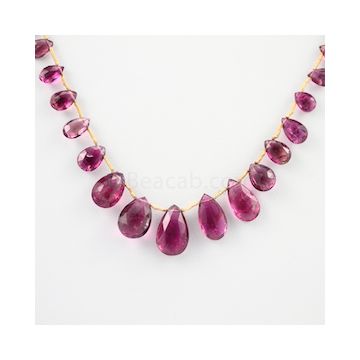 7 to 17 mm - 1 Line - Tourmaline Drops - 67.80 carats (ToDr1015)