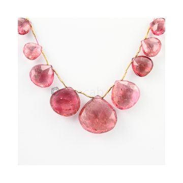 10.50 to 21 mm - 1 Line - Tourmaline Drops - 100.00 carats (ToDr1018)