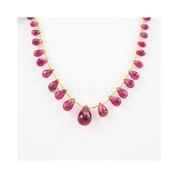 5.70 to 14.50 mm - 1 Line - Tourmaline Drops - 41.00 carats (ToDr1026)