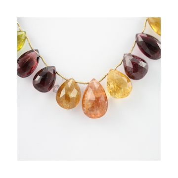 16 to 23 mm - 1 Line - Tourmaline Drops - 190.00 carats (ToDr1029)