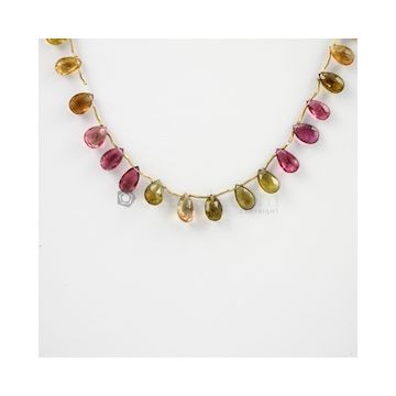 9 to 10 mm - 1 Line - Tourmaline Drops - 48.00 carats (ToDr1031)