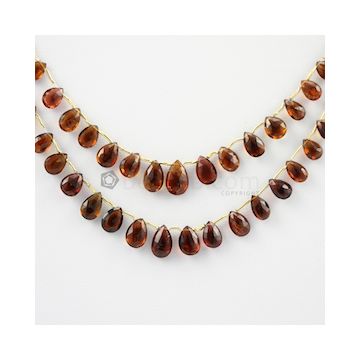 7 to 11.50 mm - 2 Lines - Tourmaline Drops - 76.00 carats (ToDr1039)