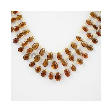 7 to 10.50 mm - 3 Lines - Tourmaline Drops - 107.50 carats (ToDr1040)