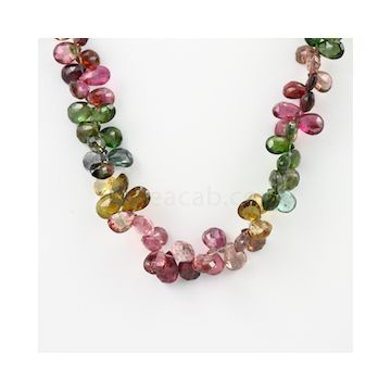 7 to 10 mm - 1 Line - Tourmaline Drops - 184.50 carats (ToDr1055)